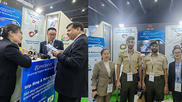 滑環(huán)廠家與防務(wù)人員深入交談